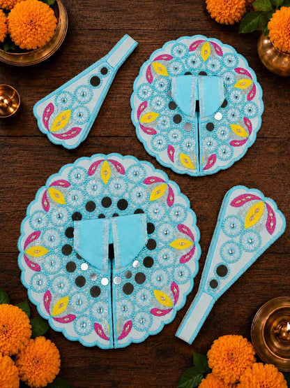 darpan fancy b Laddu Gopal Dresses Online in India Winter Dress for Poshak Thakurji Kanha Ji Accessories Dhoti Kurta Set Pajama Aasan Janmashtami Special Summer Shringar Fancy Jacket Premium Festival Bistar Combo om poshak kanha thakurji bal lala lalla ladoo