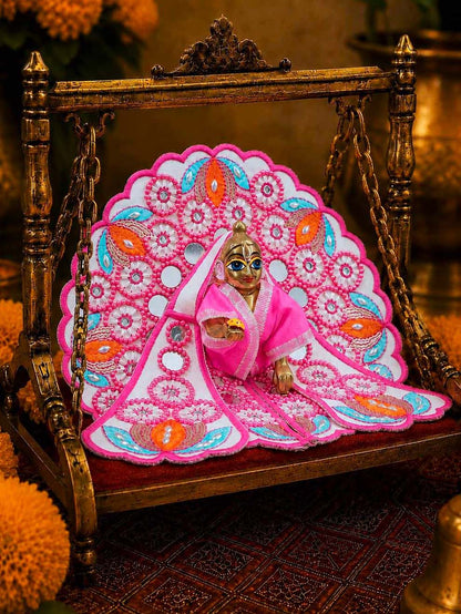 darpan fancy p Laddu Gopal Dresses Online in India Winter Dress for Poshak Thakurji Kanha Ji Accessories Dhoti Kurta Set Pajama Aasan Janmashtami Special Summer Shringar Fancy Jacket Premium Festival Bistar Combo om poshak kanha thakurji bal lala lalla ladoo