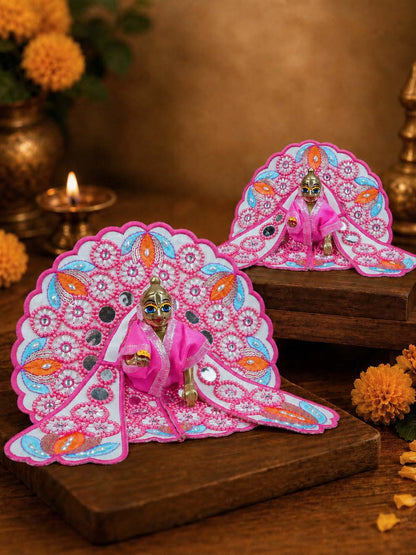 darpan fancy p Laddu Gopal Dresses Online in India Winter Dress for Poshak Thakurji Kanha Ji Accessories Dhoti Kurta Set Pajama Aasan Janmashtami Special Summer Shringar Fancy Jacket Premium Festival Bistar Combo om poshak kanha thakurji bal lala lalla ladoo