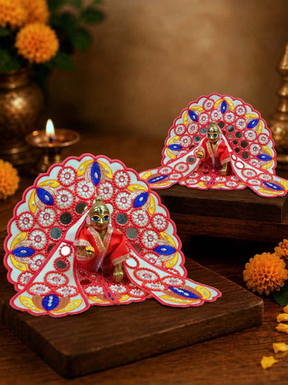 darpan fancy r Laddu Gopal Dresses Online in India Winter Dress for Poshak Thakurji Kanha Ji Accessories Dhoti Kurta Set Pajama Aasan Janmashtami Special Summer Shringar Fancy Jacket Premium Festival Bistar Combo om poshak kanha thakurji bal lala lalla ladoo
