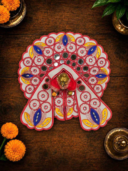 darpan fancy r Laddu Gopal Dresses Online in India Winter Dress for Poshak Thakurji Kanha Ji Accessories Dhoti Kurta Set Pajama Aasan Janmashtami Special Summer Shringar Fancy Jacket Premium Festival Bistar Combo om poshak kanha thakurji bal lala lalla ladoo