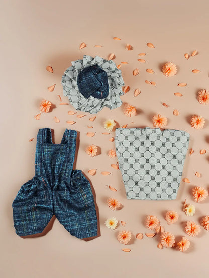 denim bib suit dresses laddu gopal dress thakurji kanha ji bal om poshak mathura online best diwali pooja 