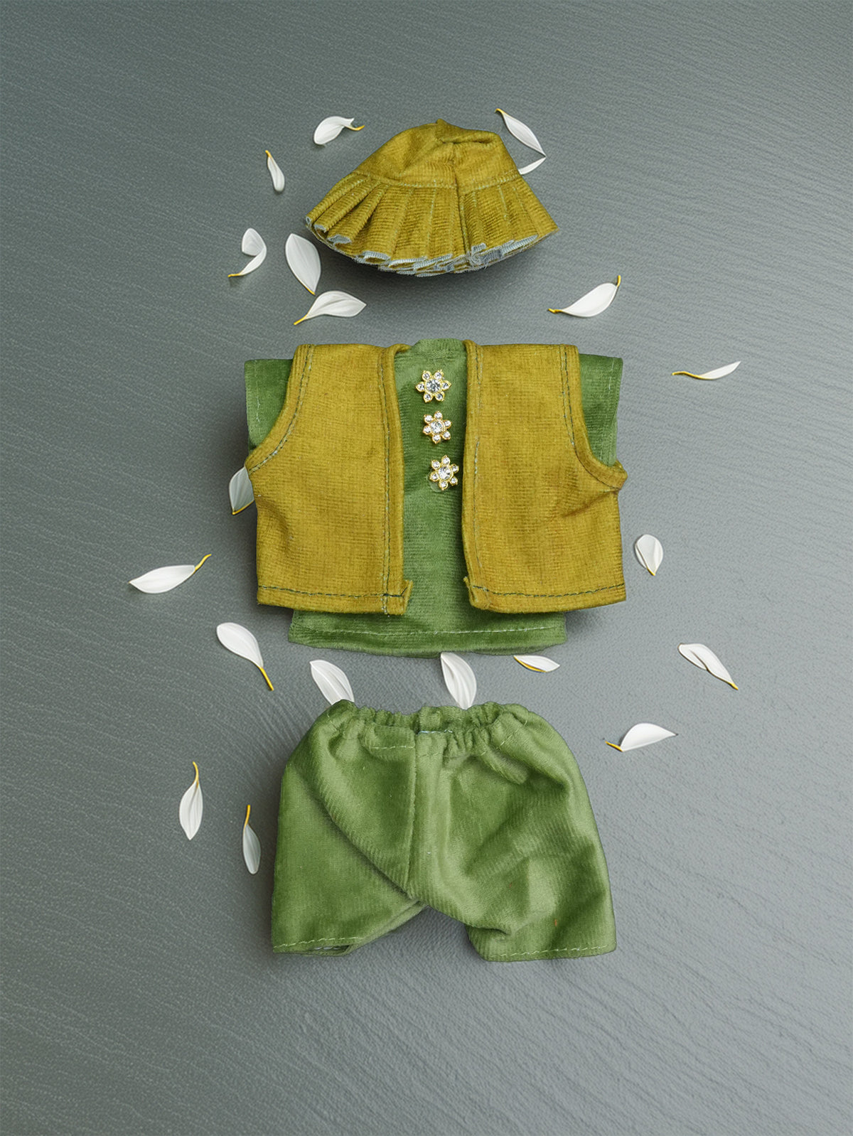 HariSneha Jacket Set | Laddu Gopal Dress