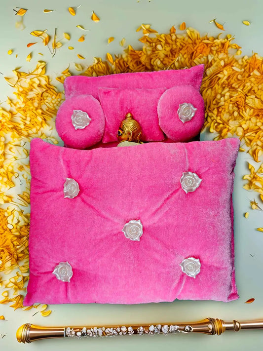 divine p gadda bed bistar set razai for laddu gopal thakurji kanha ji bal om poshak mathura online best 
