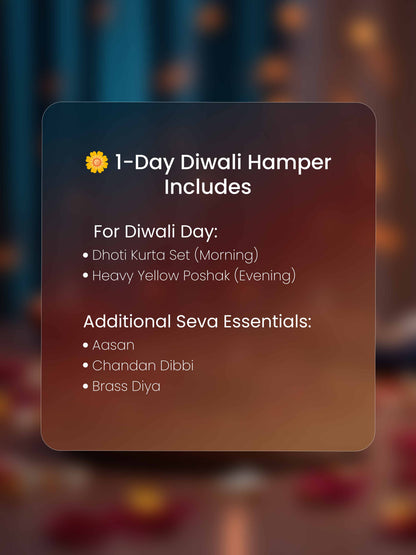 Haridaya Ek-Divas Diwali Pooja Hamper For Laddu Gopal Ji