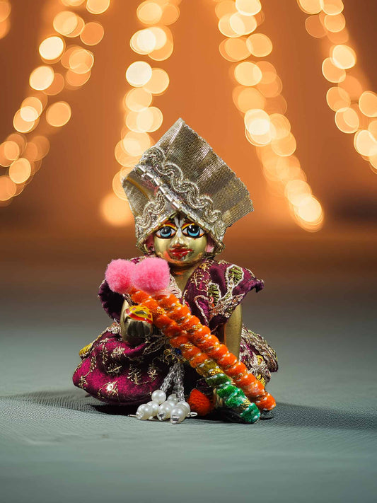 Navratri Garba Grace Jacket Dress For Thakurji