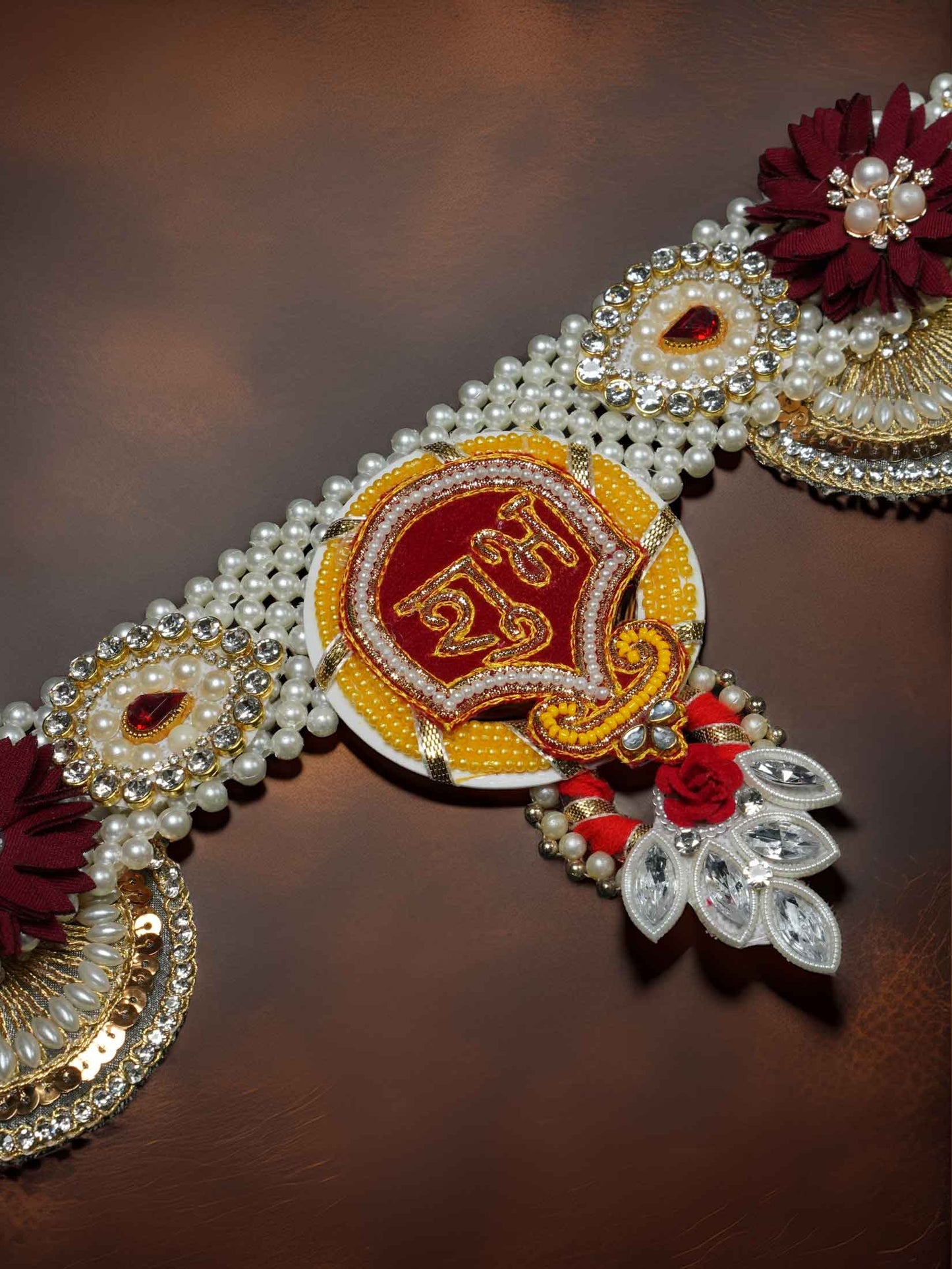 ganpati toran bandharwar dresses laddu gopal dress thakurji kanha ji bal om poshak mathura online best diwali pooja