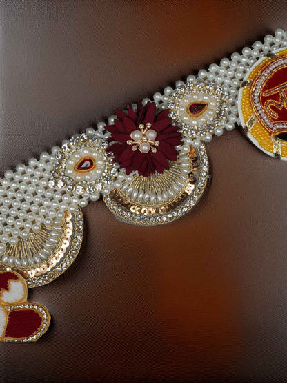 ganpati toran bandharwar dresses laddu gopal dress thakurji kanha ji bal om poshak mathura online best diwali pooja