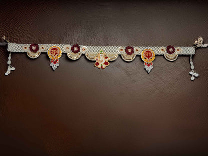 ganpati toran bandharwar dresses laddu gopal dress thakurji kanha ji bal om poshak mathura online best diwali pooja