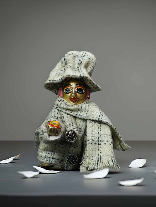 gokul jacket winter dress ladoo dresses laddu gopal dress thakurji kanha ji bal om poshak mathura online best