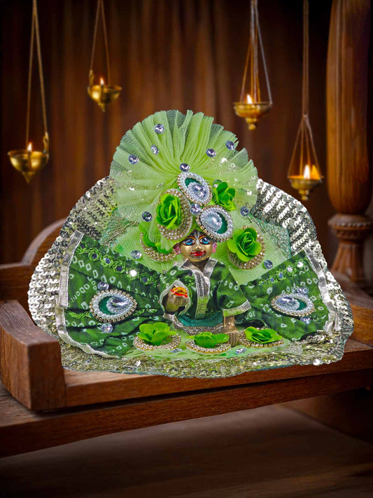 hari vasant Heavy dress laddu gopal thakurji kanha ji bal om poshak mathura online best