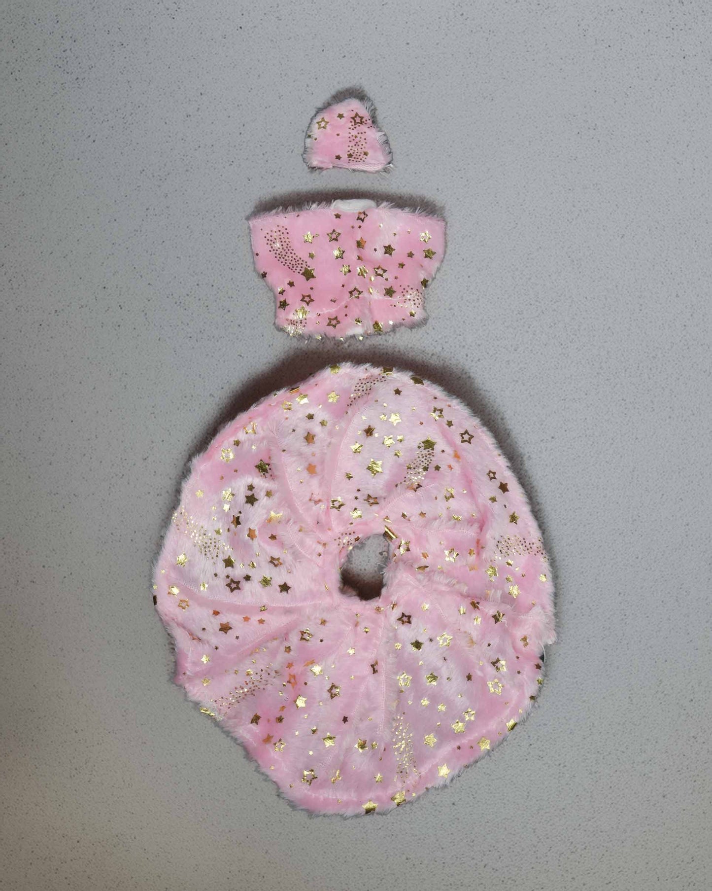 him pink fur winter dress ladoo dresses laddu gopal dress thakurji kanha ji bal om poshak mathura online best