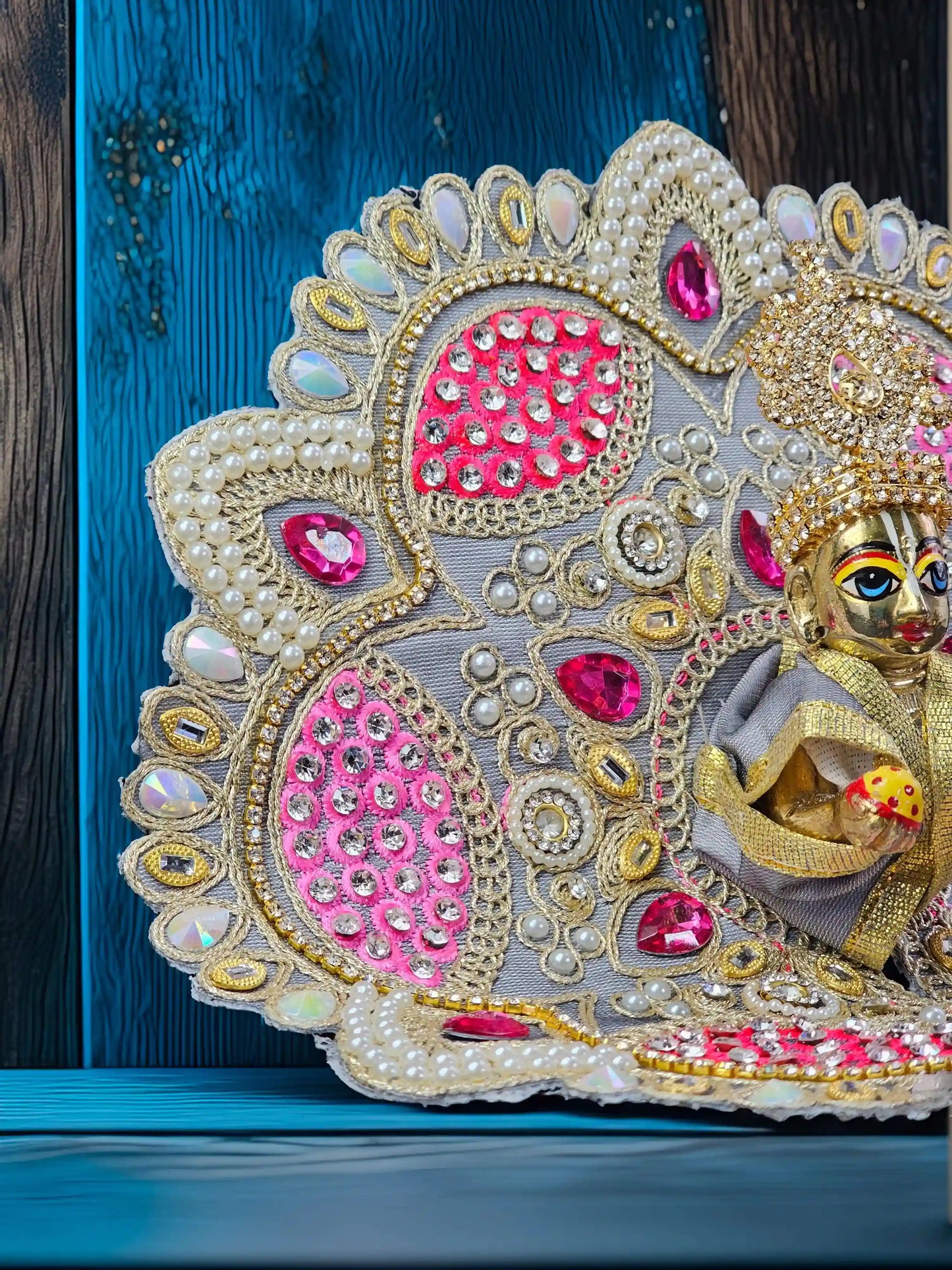 imperial charm grey bal laddu gopal thakur kanha ji dresses poshak 