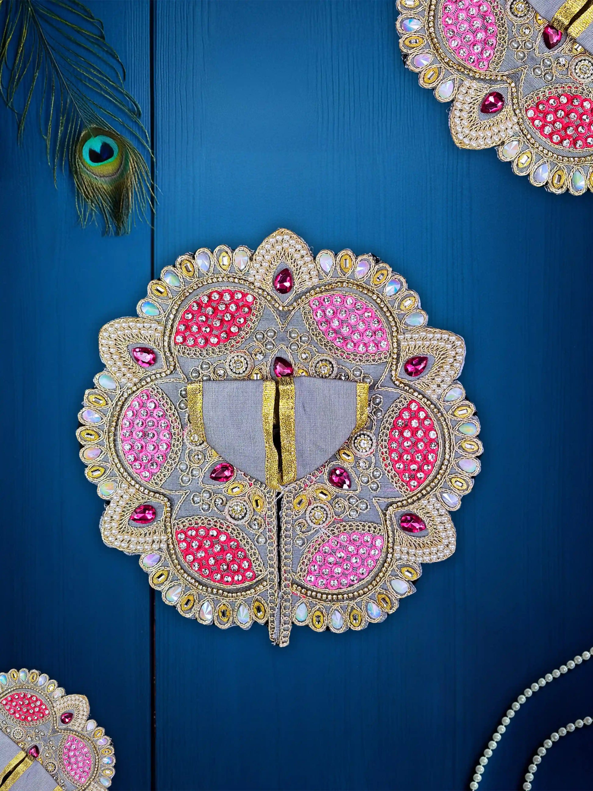 imperial charm grey bal laddu gopal thakur kanha ji dresses poshak 