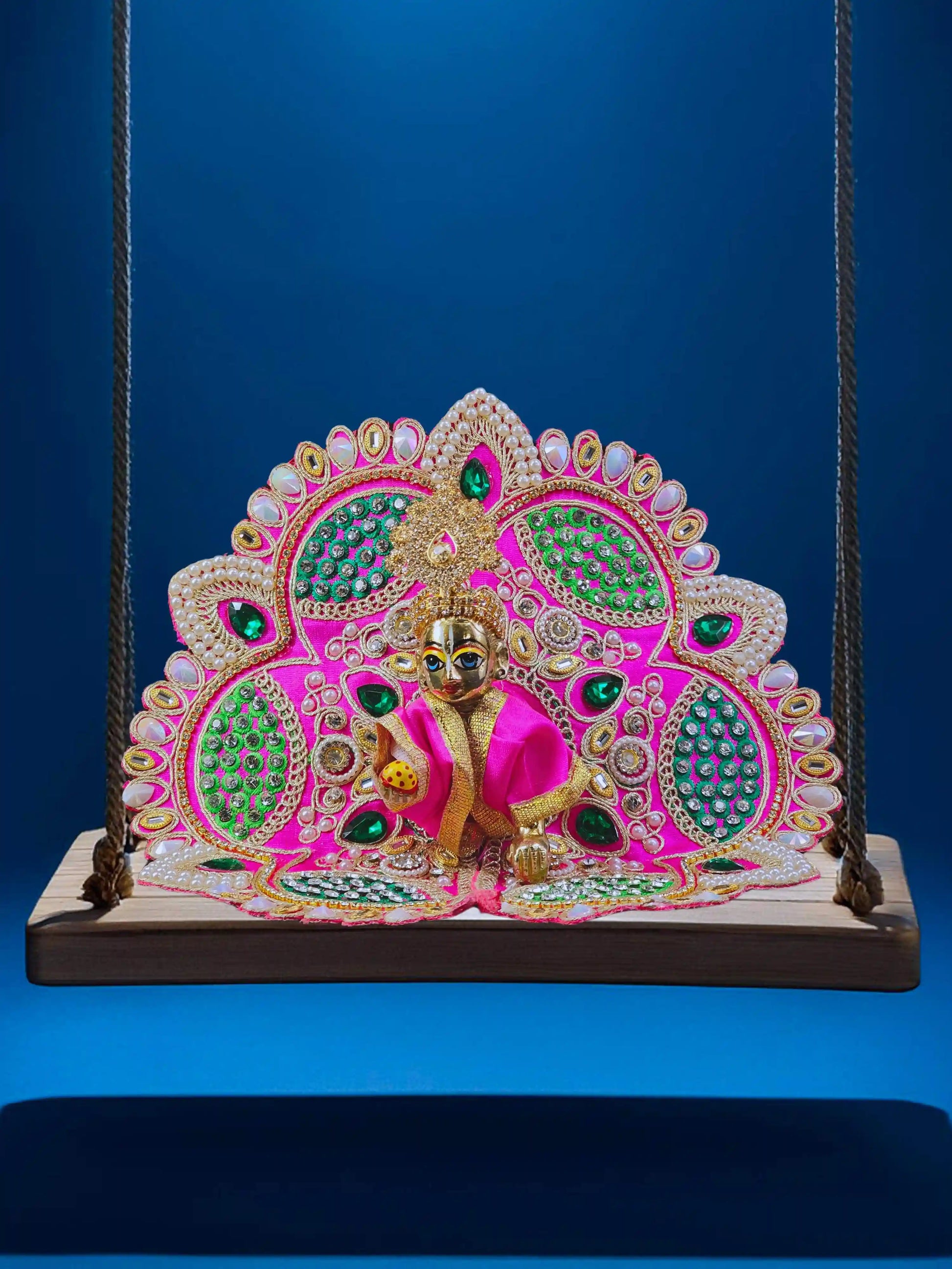 imperial charm pink bal laddu gopal thakur kanha ji dresses poshak