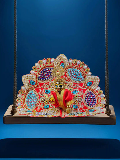 imperial charm red bal laddu gopal thakur kanha ji dresses poshak 