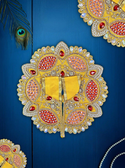 imperial charm yellow bal laddu gopal thakur kanha ji dresses poshak