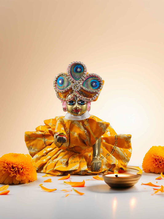 janm kurta pajama dress laddu gopal thakurji kanha ji bal om poshak mathura online best Janmashtami 