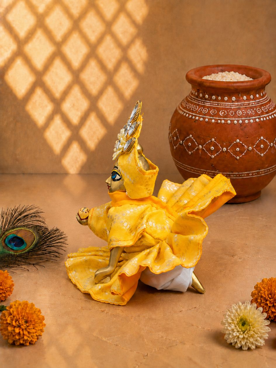 Nandeshwar Dhoti Kurta Dress For Laddu Gopal Ji — product image 3