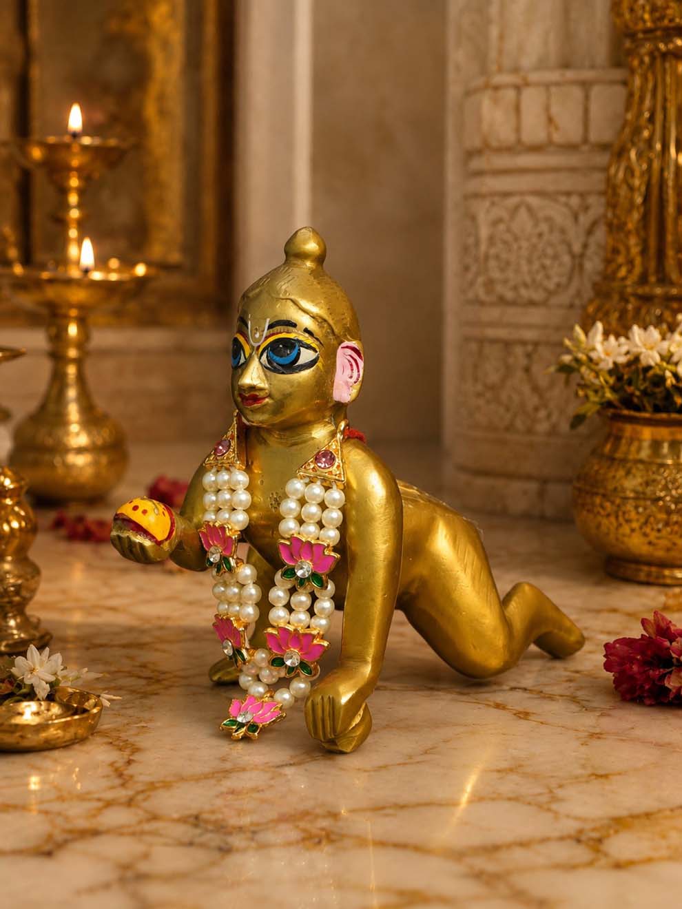 kamal best Mathura wholesale manufacturer Laddu Gopal Dresses Online in India Winter Dress for Poshak Thakurji Kanha Ji Accessories Dhoti Kurta Set Pajama Aasan Janmashtami Special Summer Shringar Fancy Jacket Premium Festival Bistar Combo om poshak kanha thakurji bal lala lalla ladoo
