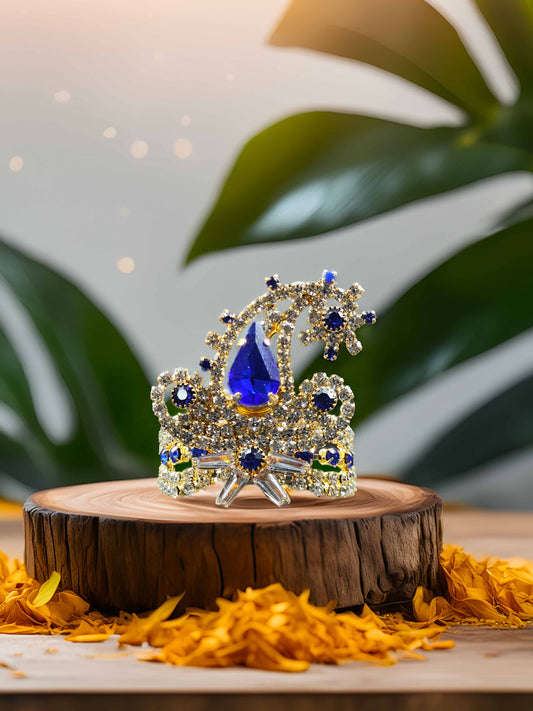 kanhaiya rajat db shringar jewelry  mukit mala dresses laddu gopal thakurji kanha ji bal om poshak mathura online best Janmashtami for dress