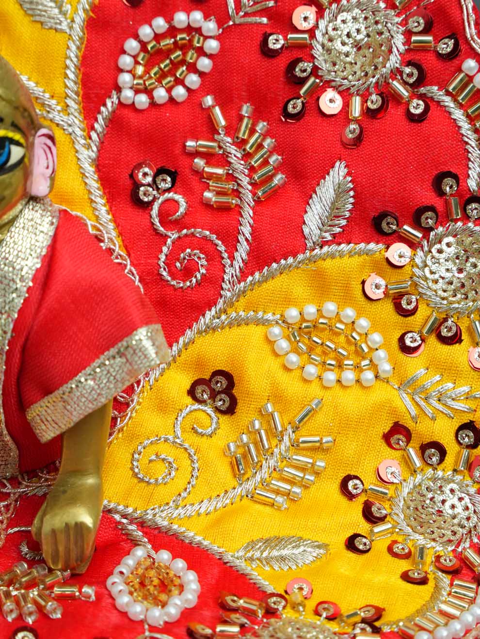 kiranjali fancy ry Laddu Gopal Dresses Online in India Winter Dress for Poshak Thakurji Kanha Ji Accessories Dhoti Kurta Set Pajama Aasan Janmashtami Special Summer Shringar Fancy Jacket Premium Festival Bistar Combo om poshak kanha thakurji bal lala lalla ladoo