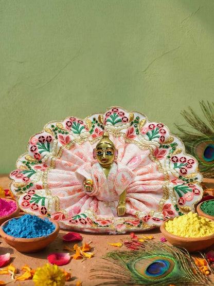 komal braj holi dhoti kurta Diwali Janmashtami dress ladoo dresses laddu gopal dress thakurji kanha ji bal om poshak mathura online best mandir wholesaler manufacturer