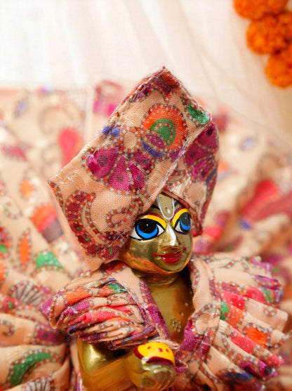 kusum Laddu Gopal Dresses Online in India Winter Dress for Poshak Thakurji Kanha Ji Accessories Dhoti Kurta Set Pajama Aasan Janmashtami Special Summer Shringar Fancy Jacket Premium Festival Bistar Combo om poshak kanha thakurji bal lala lalla ladoo