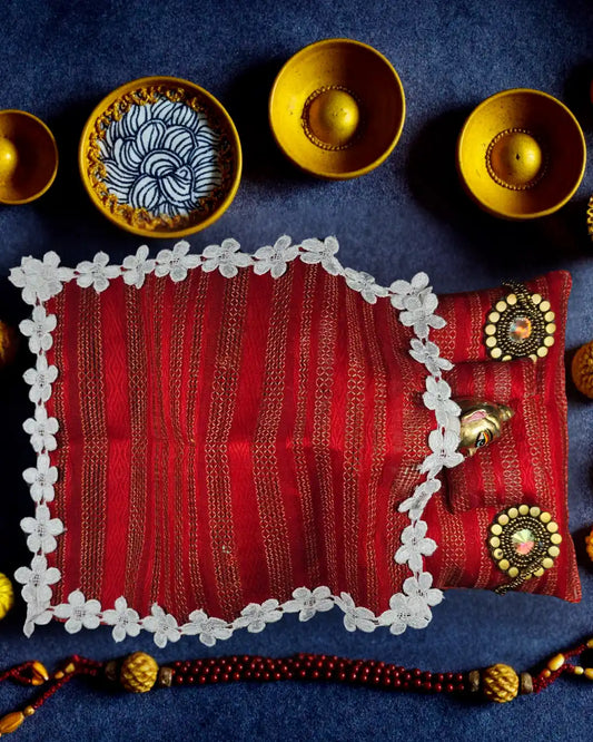 lal pushpraj dress ladoo dresses laddu gopal thakurji kanha ji bal om poshak mathura online best