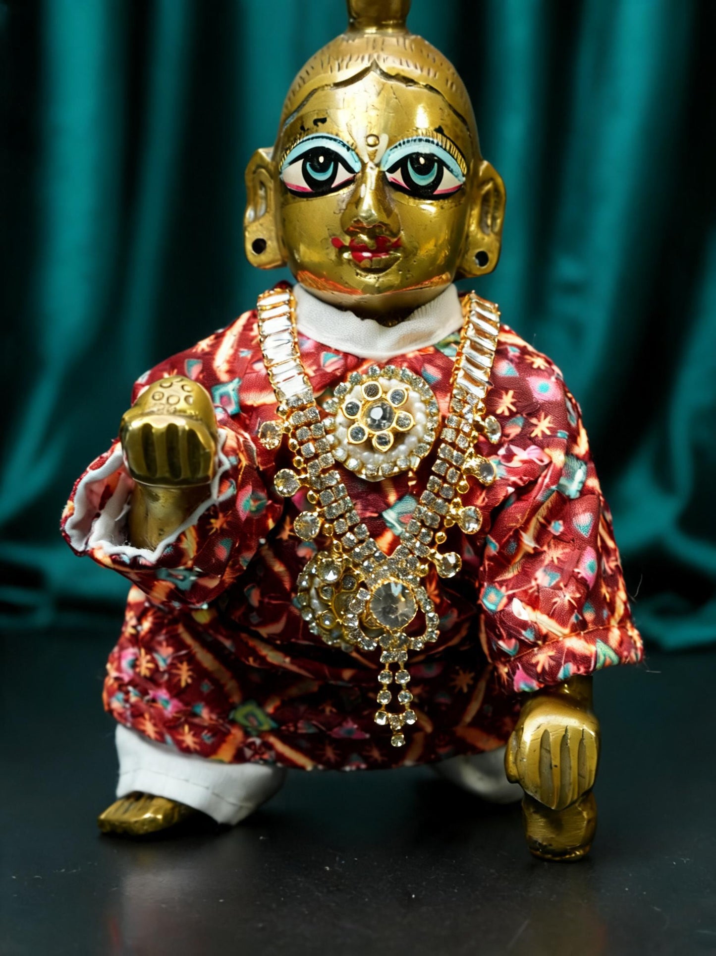 Laddu Gopal Dresses Online in India Winter Dress for Poshak Thakurji Kanha Ji Accessories Dhoti Kurta Set Pajama Aasan Janmashtami Special Summer Shringar Fancy Jacket Premium Festival Bistar Combo om poshak kanha thakurji bal lala lalla ladoo