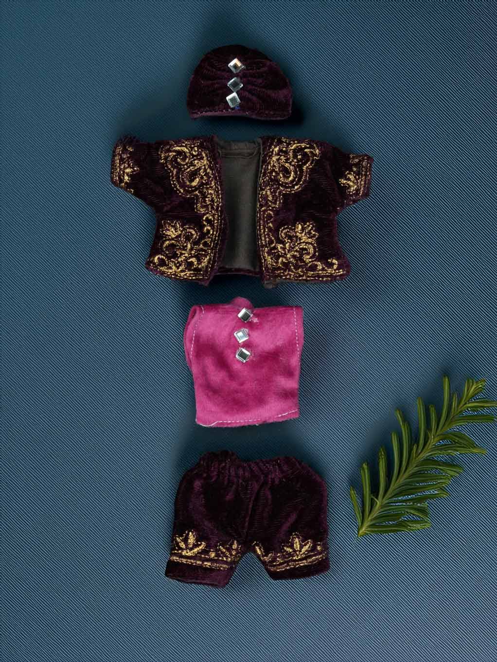 maharaja sherwani m winter dress ladoo dresses laddu gopal dress thakurji kanha ji bal om poshak mathura online best