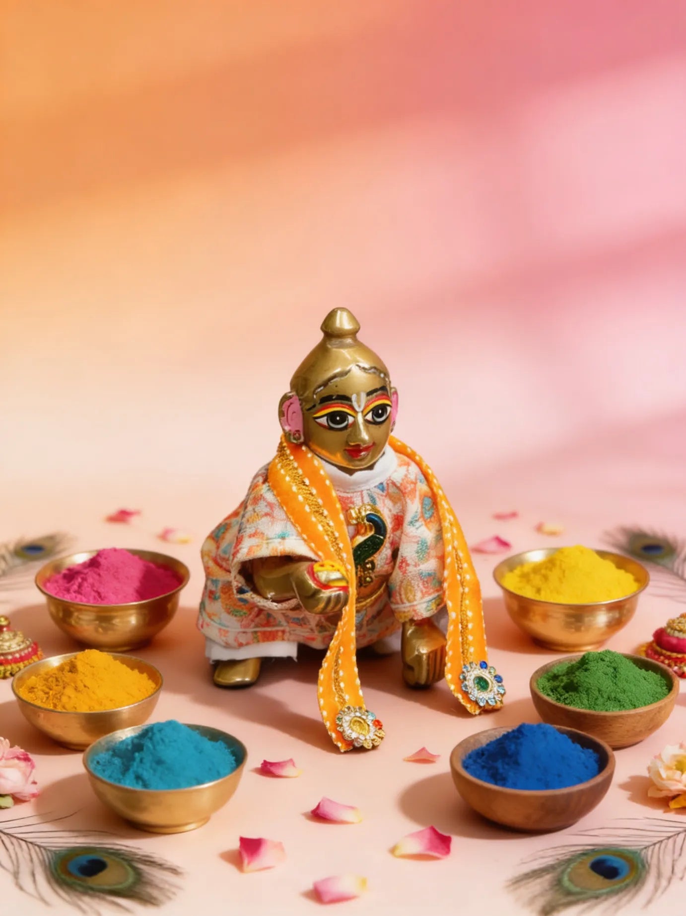 mangalmay braj holi kurta pajama Diwali Janmashtami dress ladoo dresses laddu gopal dress thakurji kanha ji bal om poshak mathura online best mandir wholesaler manufacturer