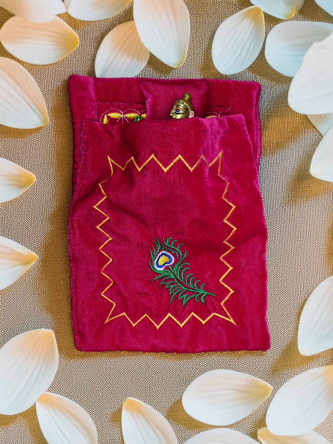  manhohar mor winter bistar dress ladoo dresses laddu gopal dress thakurji kanha ji bal om poshak mathura online best 