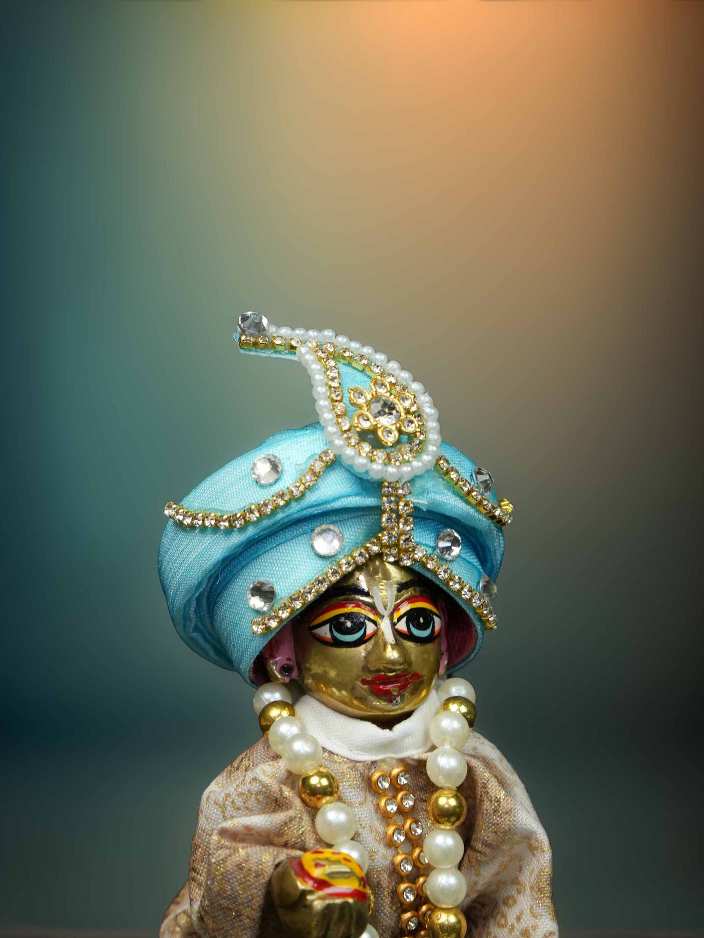 maratha pagdi blue shringar dress ladoo dresses laddu gopal dress thakurji kanha ji bal om poshak mathura online best