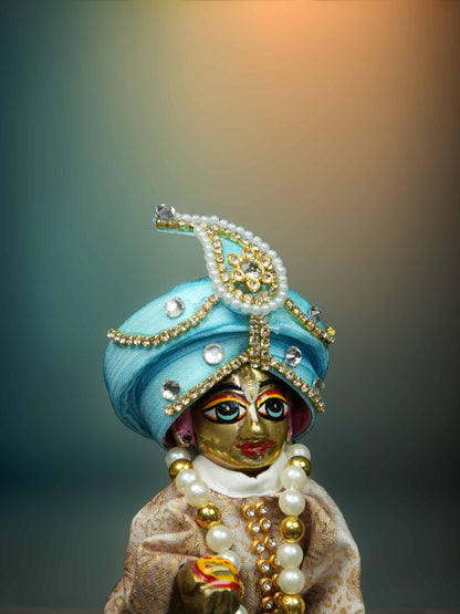 maratha pagdi blue shringar dress ladoo dresses laddu gopal dress thakurji kanha ji bal om poshak mathura online best