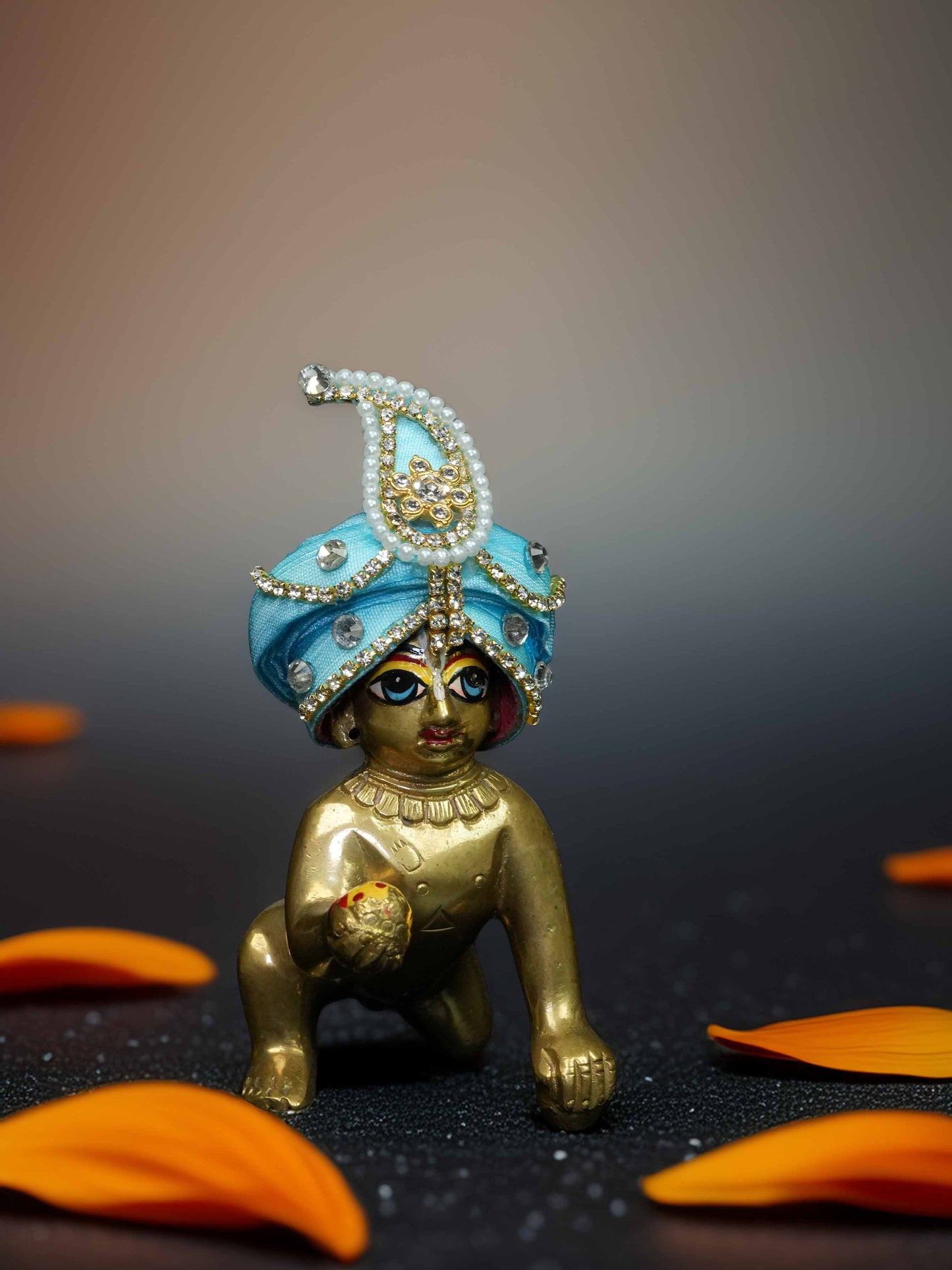 maratha pagdi blue shringar dress ladoo dresses laddu gopal dress thakurji kanha ji bal om poshak mathura online best