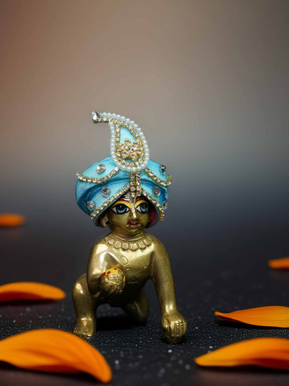 maratha pagdi blue shringar dress ladoo dresses laddu gopal dress thakurji kanha ji bal om poshak mathura online best