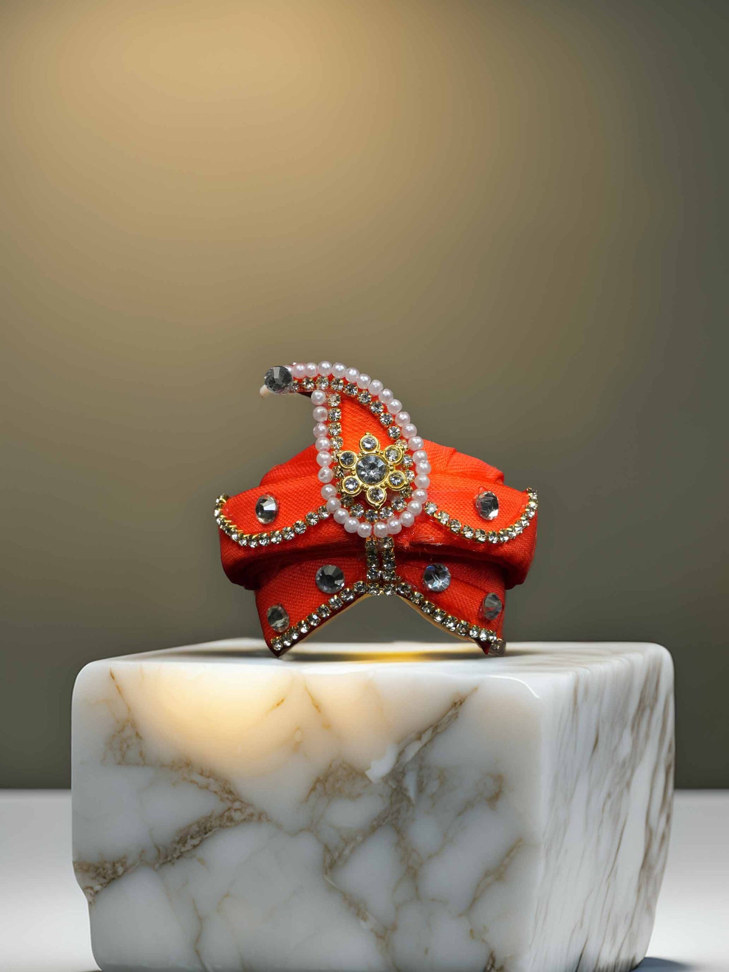 maratha pagdi orange shringar dress ladoo dresses laddu gopal dress thakurji kanha ji bal om poshak mathura online best