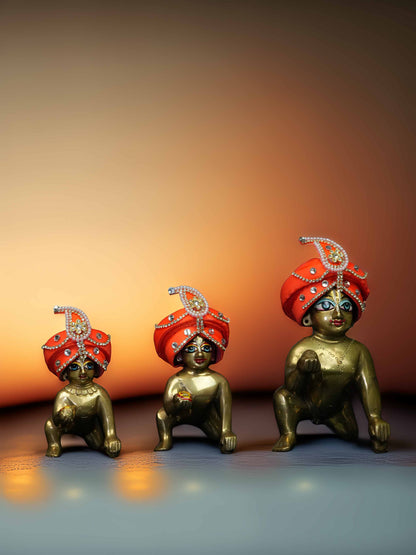 maratha pagdi orange shringar dress ladoo dresses laddu gopal dress thakurji kanha ji bal om poshak mathura online best