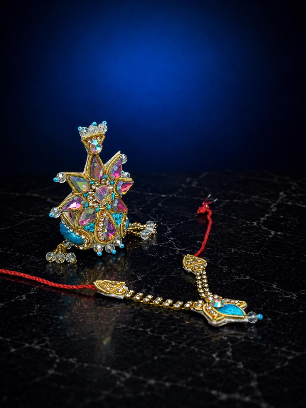 mayur Laddu Gopal Dresses Online in India Winter Dress for Poshak Thakurji Kanha Ji Accessories Dhoti Kurta Set Pajama Aasan Janmashtami Special Summer Shringar Fancy Jacket Premium Festival Bistar Combo om poshak kanha thakurji bal lala lalla ladoo