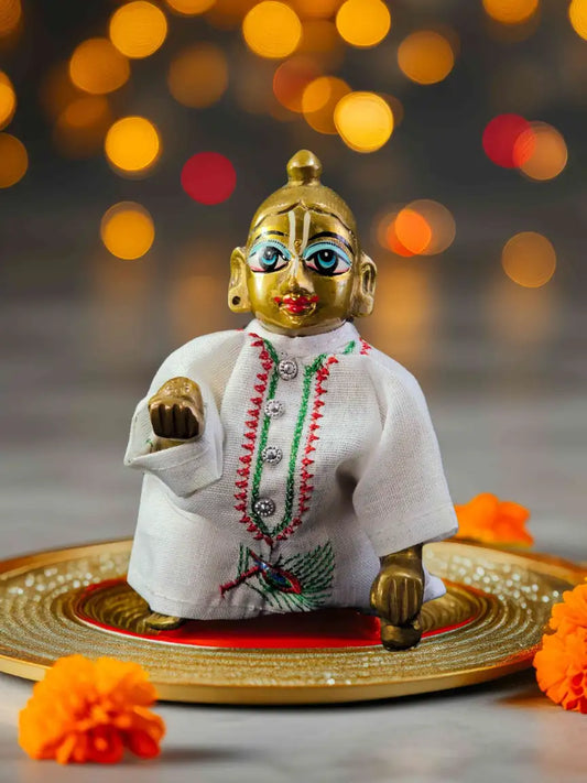 mor w kurta pajama poshak dress laddu gopal thakurji kanha ji bal om poshak mathura online best 