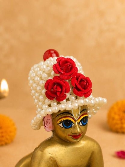 moti kalika Laddu Gopal Dresses Online in India Winter Dress for Poshak Thakurji Kanha Ji Accessories Dhoti Kurta Set Pajama Aasan Janmashtami Special Summer Shringar Fancy Jacket Premium Festival Bistar Combo om poshak kanha thakurji bal lala lalla ladoo