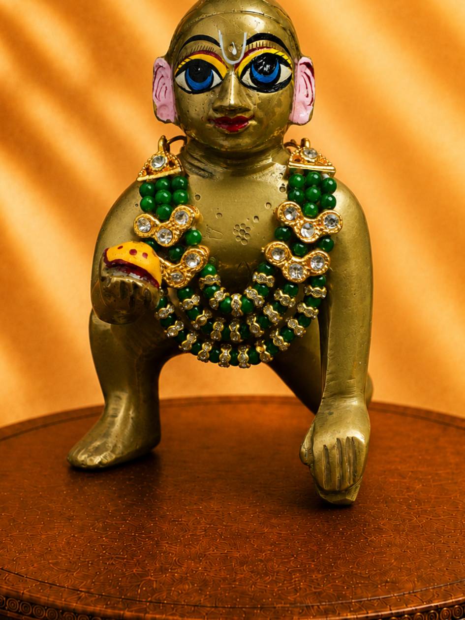 moti mala dg Laddu Gopal Dresses Online in India Winter Dress for Poshak Thakurji Kanha Ji Accessories Dhoti Kurta Set Pajama Aasan Janmashtami Special Summer Shringar Fancy Jacket Premium Festival Bistar Combo om poshak kanha thakurji bal lala lalla ladoo