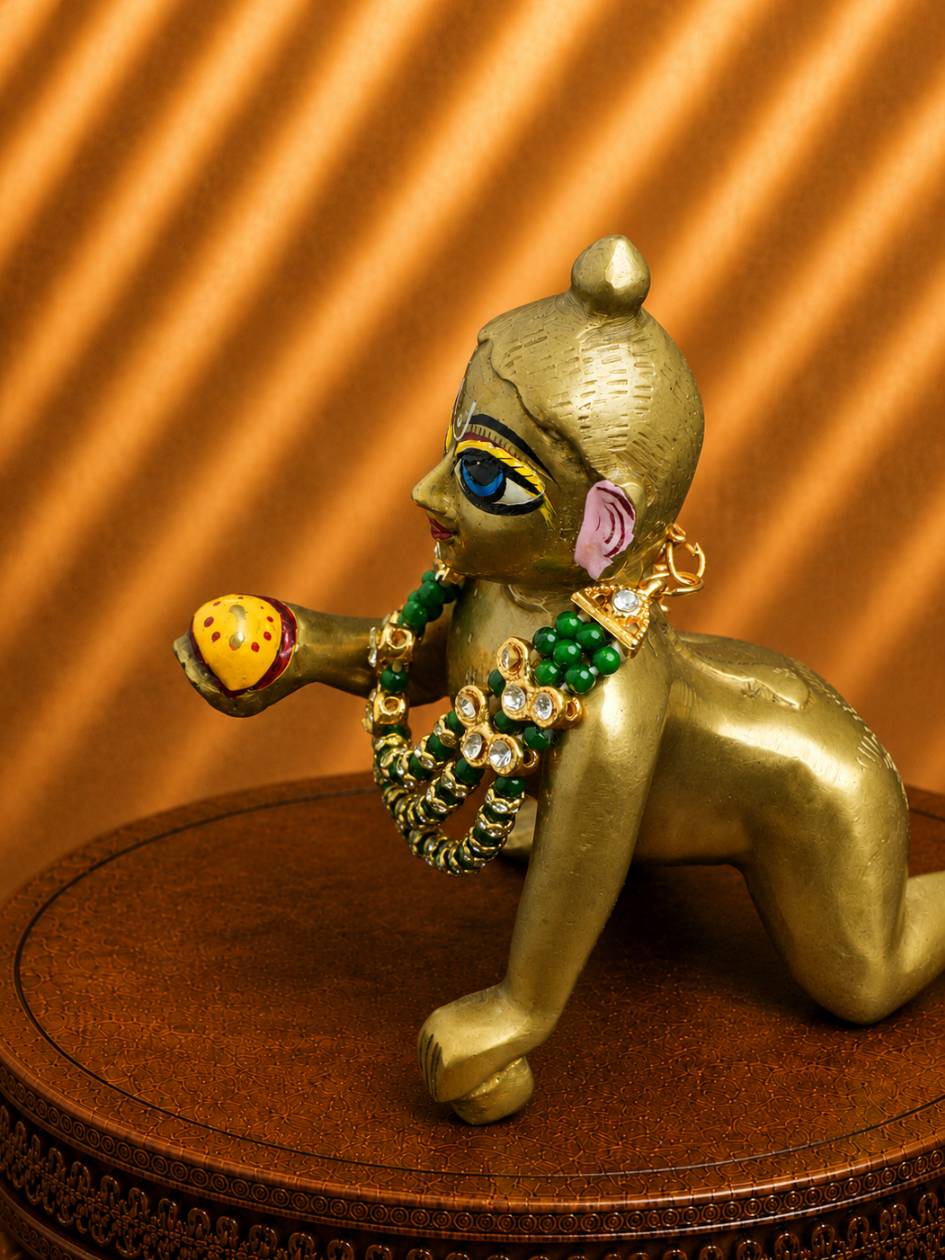 moti mala dg Laddu Gopal Dresses Online in India Winter Dress for Poshak Thakurji Kanha Ji Accessories Dhoti Kurta Set Pajama Aasan Janmashtami Special Summer Shringar Fancy Jacket Premium Festival Bistar Combo om poshak kanha thakurji bal lala lalla ladoo