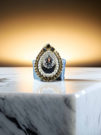 Chandra Shobha Grey Navratri Special Laddu Gopal Poshak
