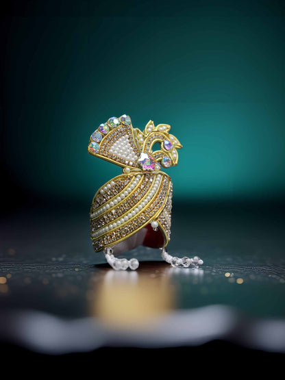 Moti Raj Mukut For Laddu Gopal Ji