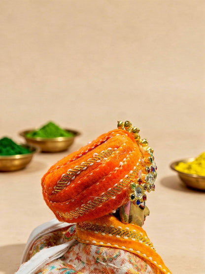 nandlal braj holi dhoti kurta Diwali Janmashtami dress ladoo dresses laddu gopal dress thakurji kanha ji bal om poshak mathura online best mandir wholesaler manufacturer