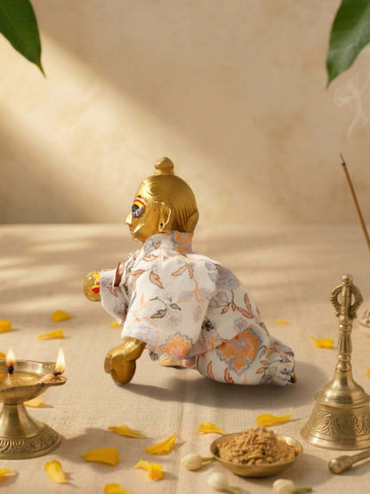 nazakat Laddu Gopal Dresses Online in India Winter Dress for Poshak Thakurji Kanha Ji Accessories Dhoti Kurta Set Pajama Aasan Janmashtami Special Summer Shringar Fancy Jacket Premium Festival Bistar Combo om poshak kanha thakurji bal lala lalla ladoo