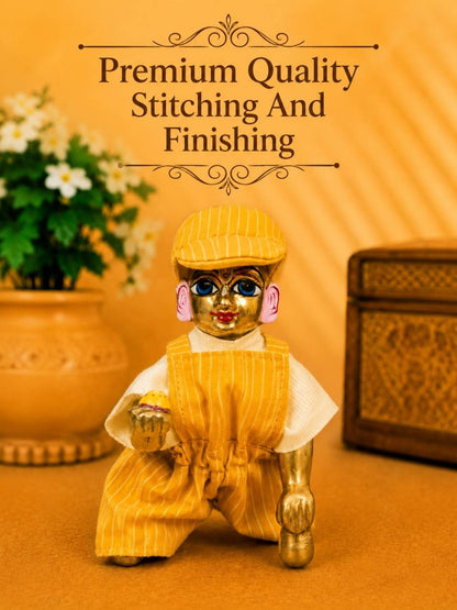 nityo y bibsuit Laddu Gopal Dresses Online in India Winter Dress for Poshak Thakurji Kanha Ji Accessories Dhoti Kurta Set Pajama Aasan Janmashtami Special Summer Shringar Fancy Jacket Premium Festival Bistar Combo om poshak kanha thakurji bal lala lalla ladoo