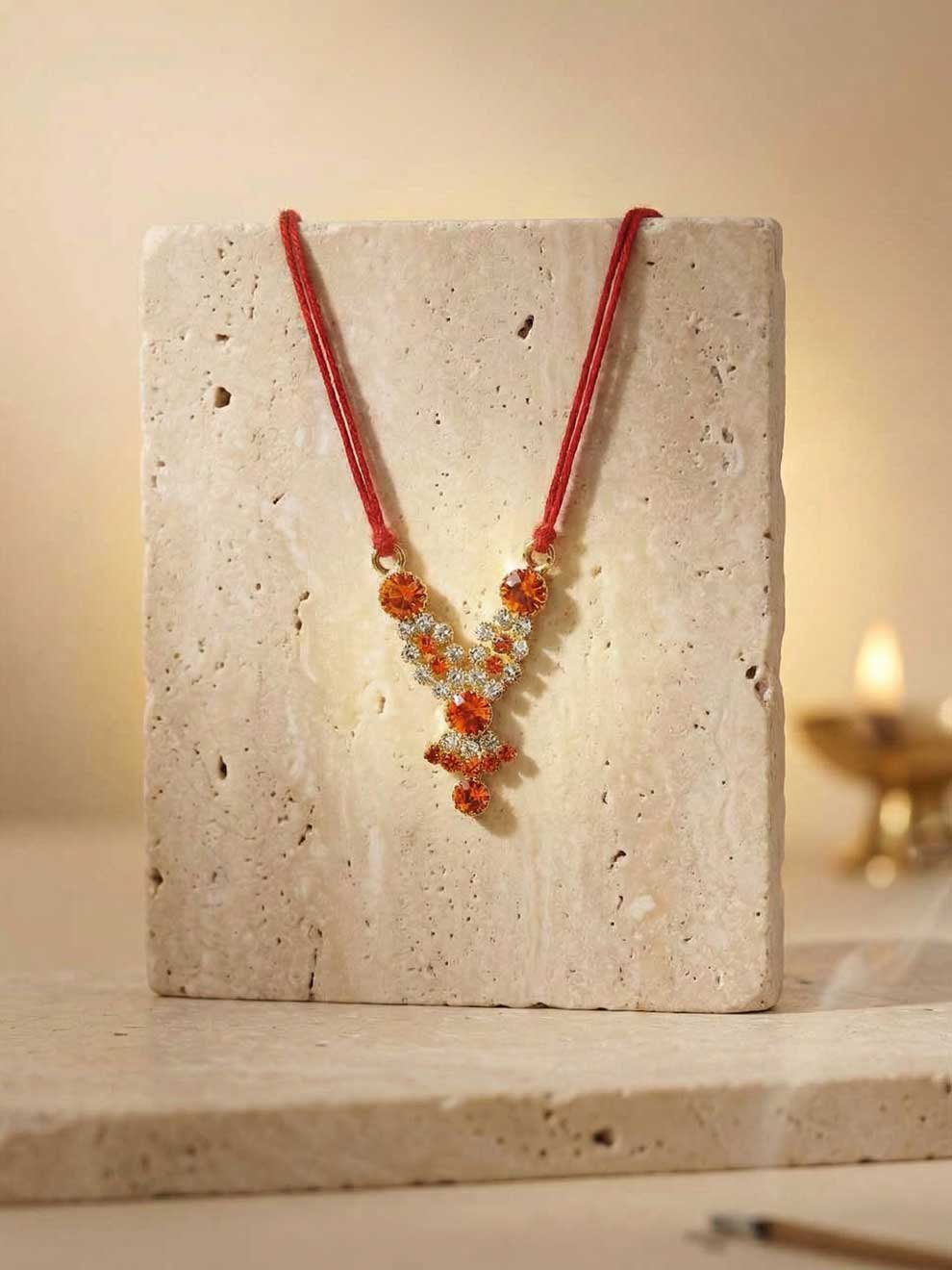 orange ratna mala shringar Diwali Janmashtami dress ladoo dresses laddu gopal dress thakurji kanha ji bal om poshak mathura online best mandir wholesaler manufacturer